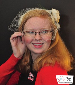 A classic example of 50s elegance in hats